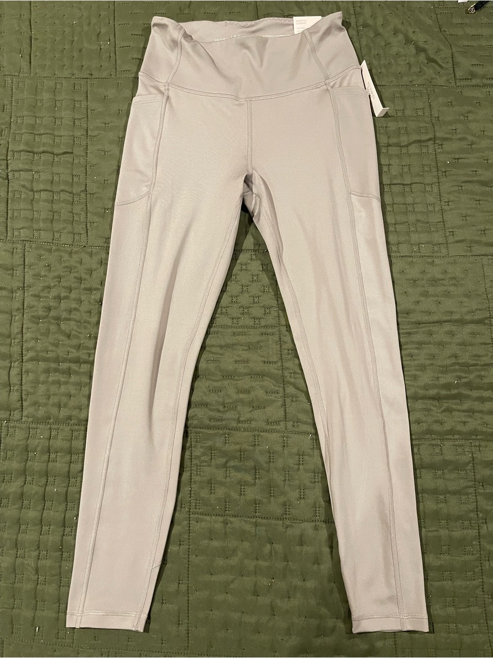 Victoria Secret High-Waist Sand Active Leggings with side pockets